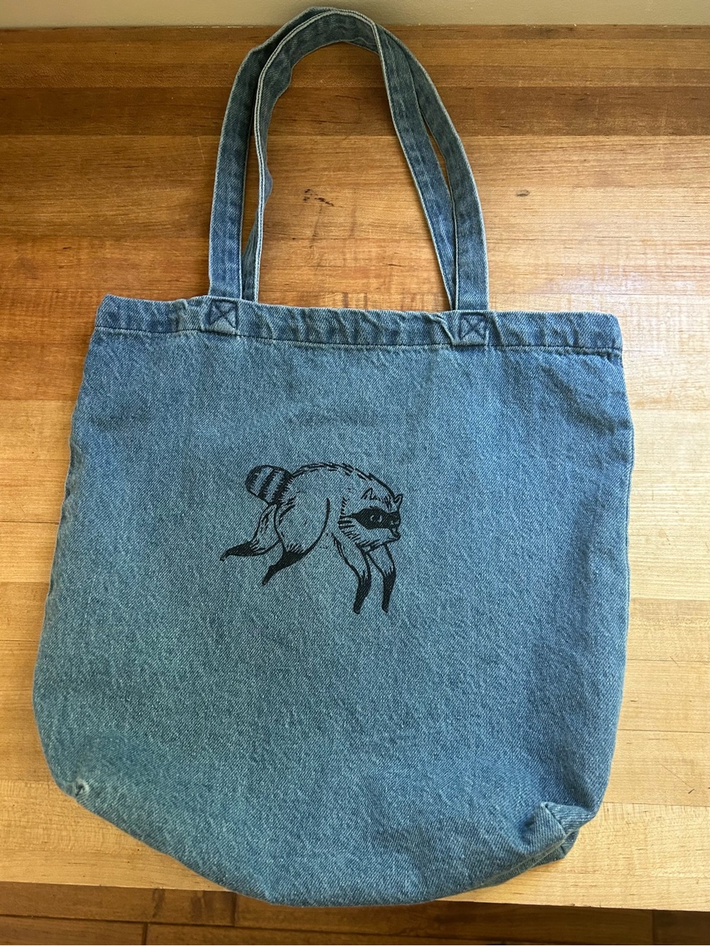 Jimothy Denim Tote Bag